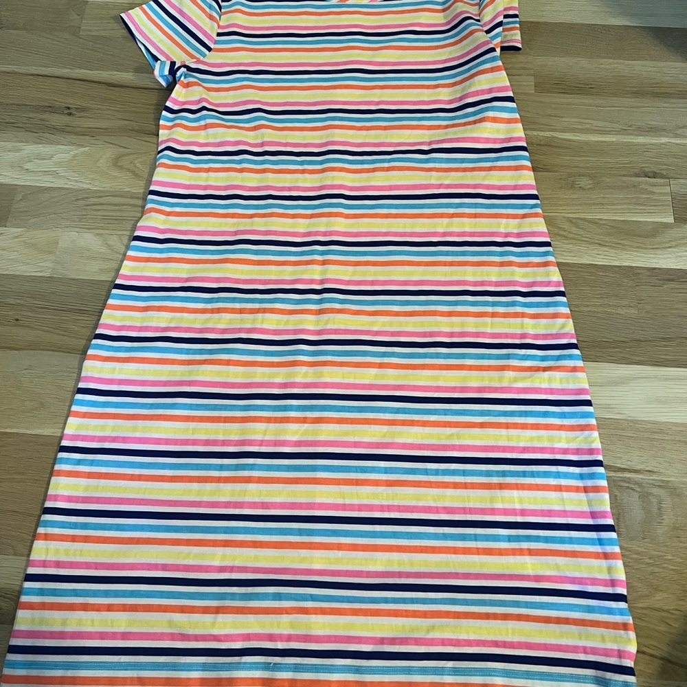 Colorful Striped Dress